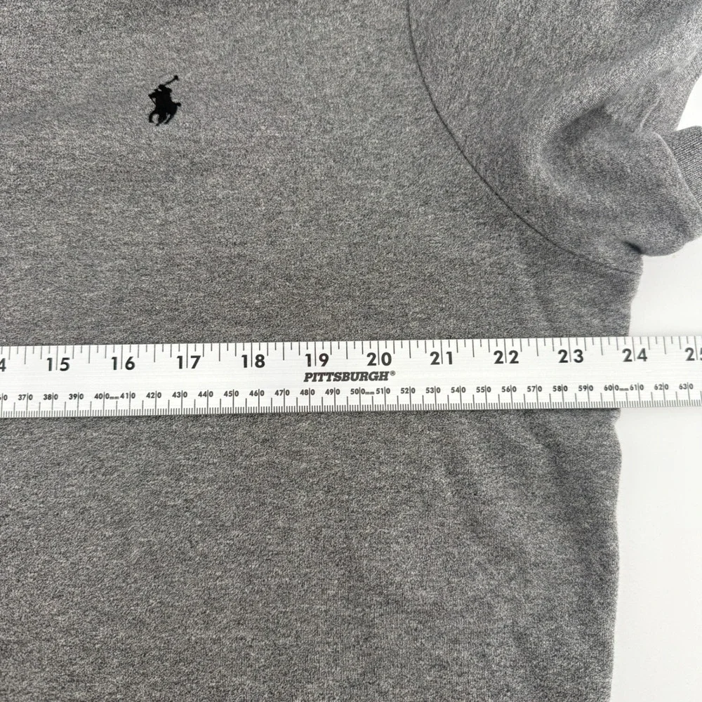 Polo Ralph Lauren Mens Custom Slim Fit Polo Shirt Gray XL Short Sleeve Pony Logo
